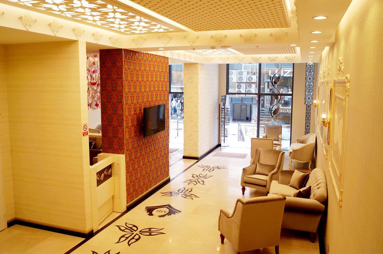 Mb Deluxe Hotel Istambul Exterior foto